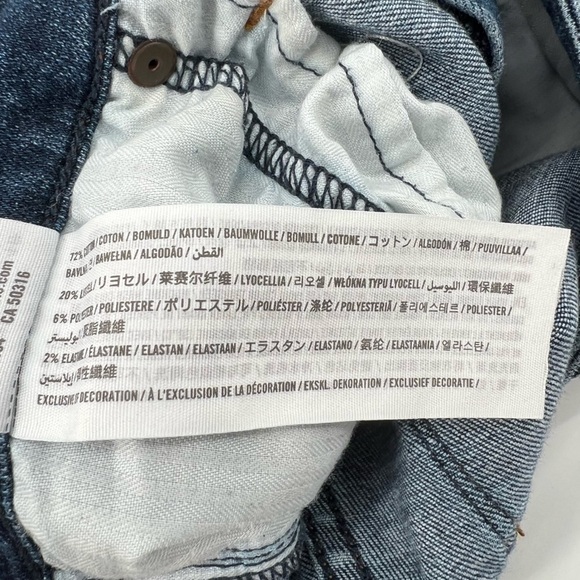 Abercrombie & Fitch Simone High Rise Release Hem Jeans Size 25 Short Women’s - Picture 5 of 5